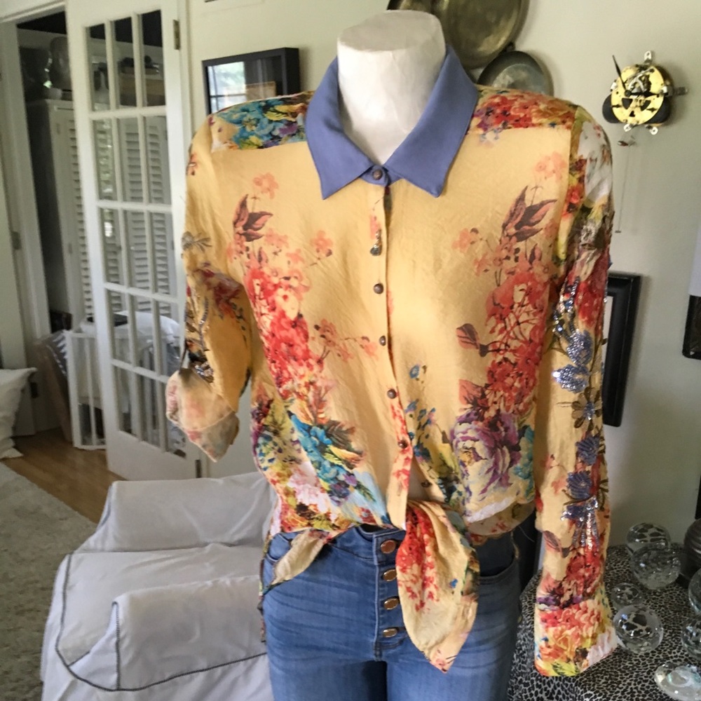 Floral blouse